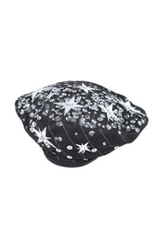 Sequin Stripe Beret
